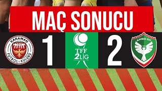 Karaman FK 1-2 Amedspor | GOLLER
