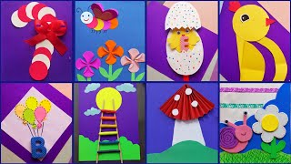 100 easy paper craft, paper toys,  paper craft, Crafts ASMR, Home made crafts ideas, 5 minute crafts
