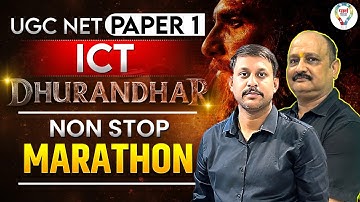 ICT UGC NET Paper 1 Marathon Class | UGC NET Paper 1 ICT | UGC NET ICT Revision 2025