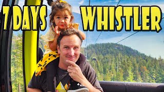 WHISTLER FAMILY TRAVEL VLOG: The Land of Lakes and Peaks screenshot 3