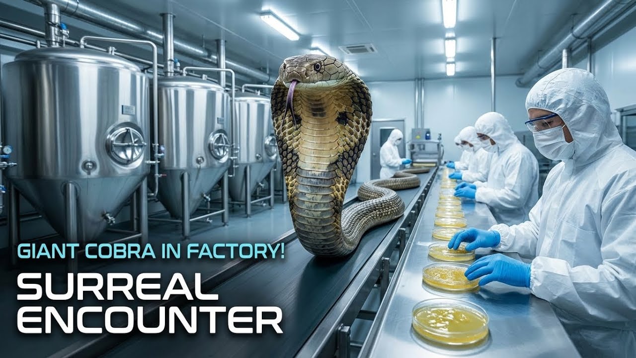 Inside The Cobra Plant Automated Venom Extraction Skin Processing Photo Inspiration