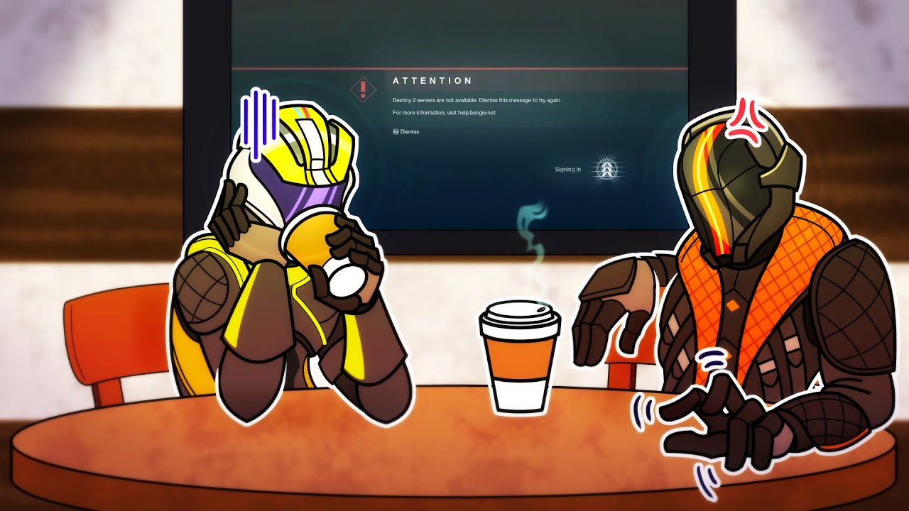 Three Guardians argue while waiting for servers to work | Destiny 2 The Final Shape