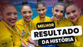 GINÁSTICA RÍTMICA: BRASIL conquista PRATA no CONJUNTO GERAL na COPA DO MUNDO de PORTIMÃO