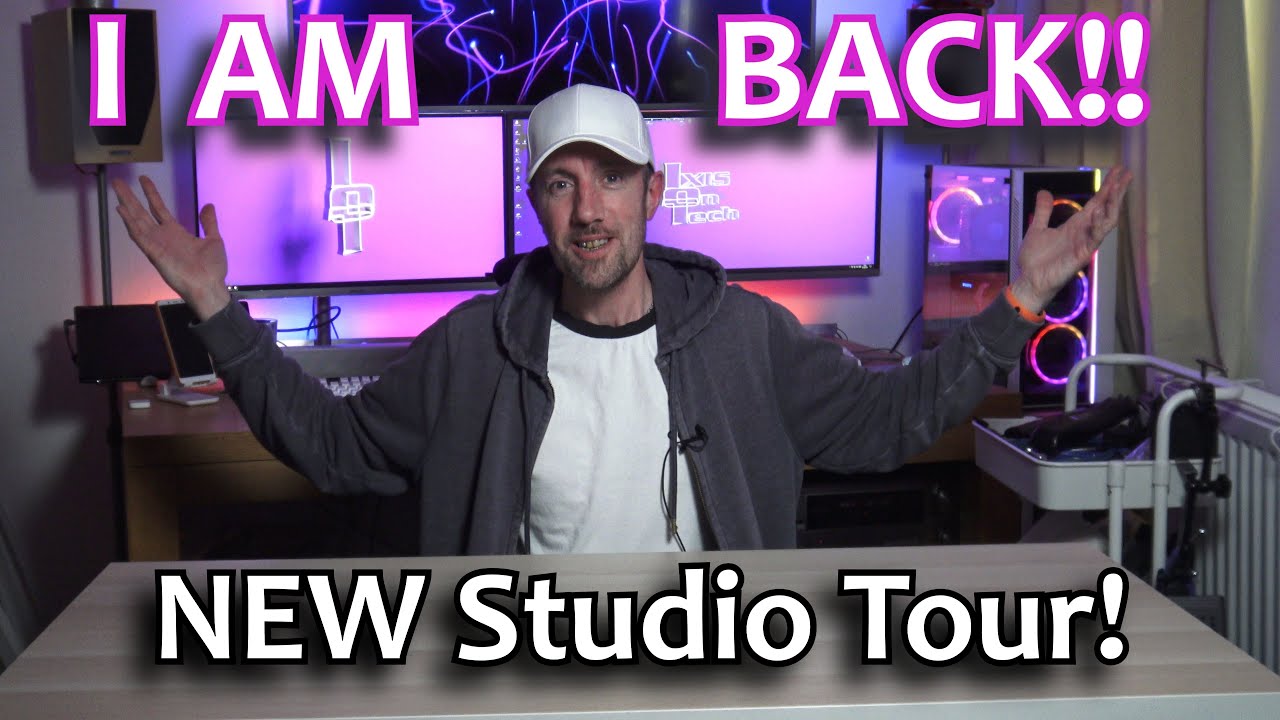 I Am BACK!! NEW Studio Tour! (UK 2021) - YouTube