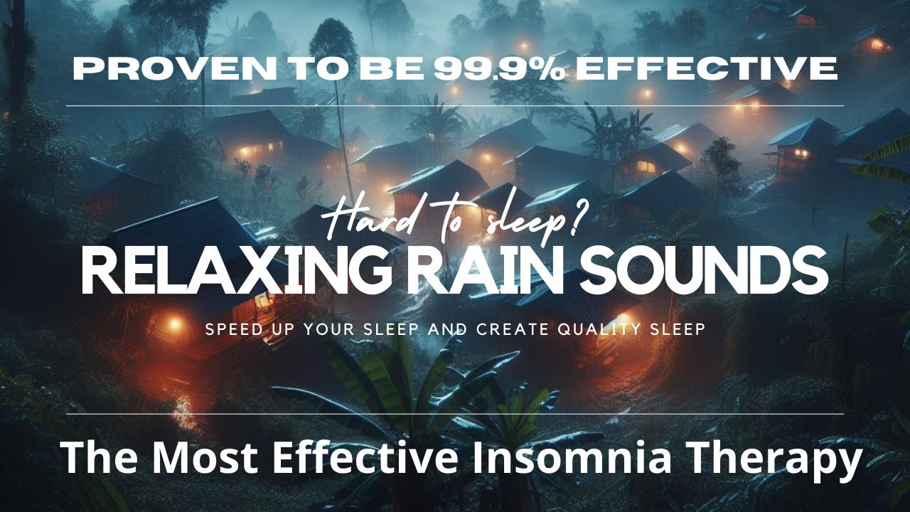 GOODBYE INSOMNIA WITH HEAVY RAIN & RUMBLING THUNDER - ПРОЩАЙТЕ ...