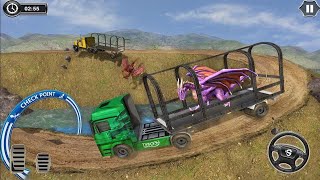 Dragon Transport games 3d - Animal Truck Simulator - Android Gameplay screenshot 4