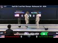 Final - Vet 50 Men's Epee - ( Tededelenlioglu - Rachtchinine ) -- April  - Richmond, NC - 2026