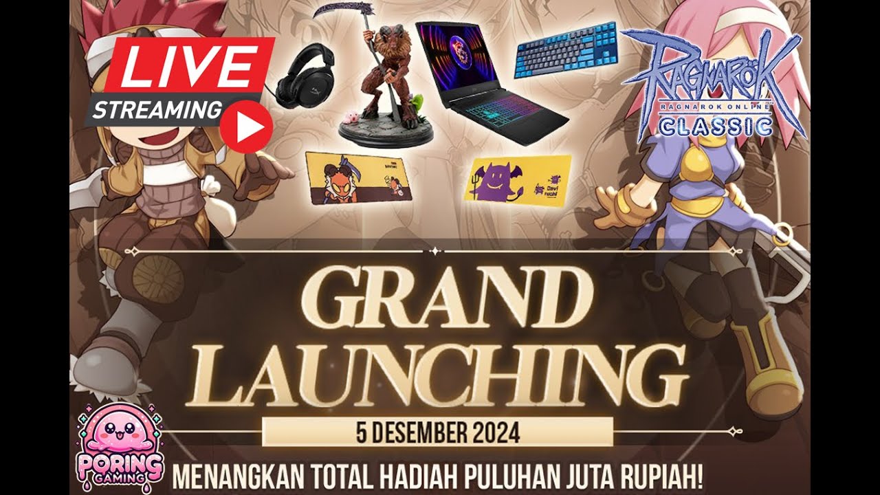 🔴[LIVE] DAY 4 OBT MARI KITA CARI MUFFLER [RAGNAROK CLASSIC] - YouTube