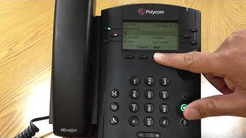 Blind Transfer VVX 300