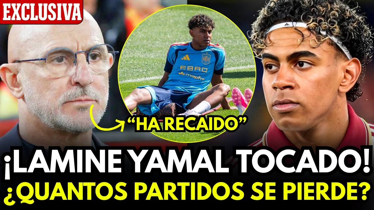 Lamine Yamal, tocado: la gran duda de España en el Mundial