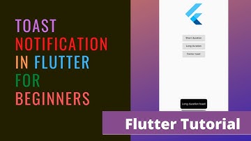 Learn Flutter In Nepali(Part- 81 Toast Notification in Flutter)
