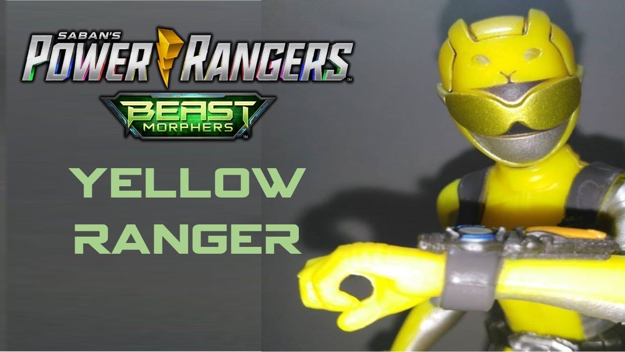 Power Rangers Beast Morphers Yellow Ranger - Silver's Toy Shelf