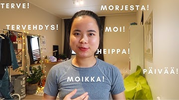 LEARN FINNISH I Greetings in Finnish