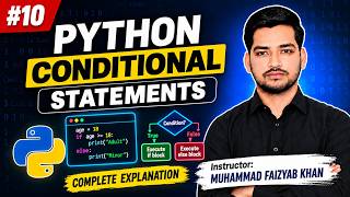 Python Conditional Statements Explained #10 | if, elif, else & Ternary Operator