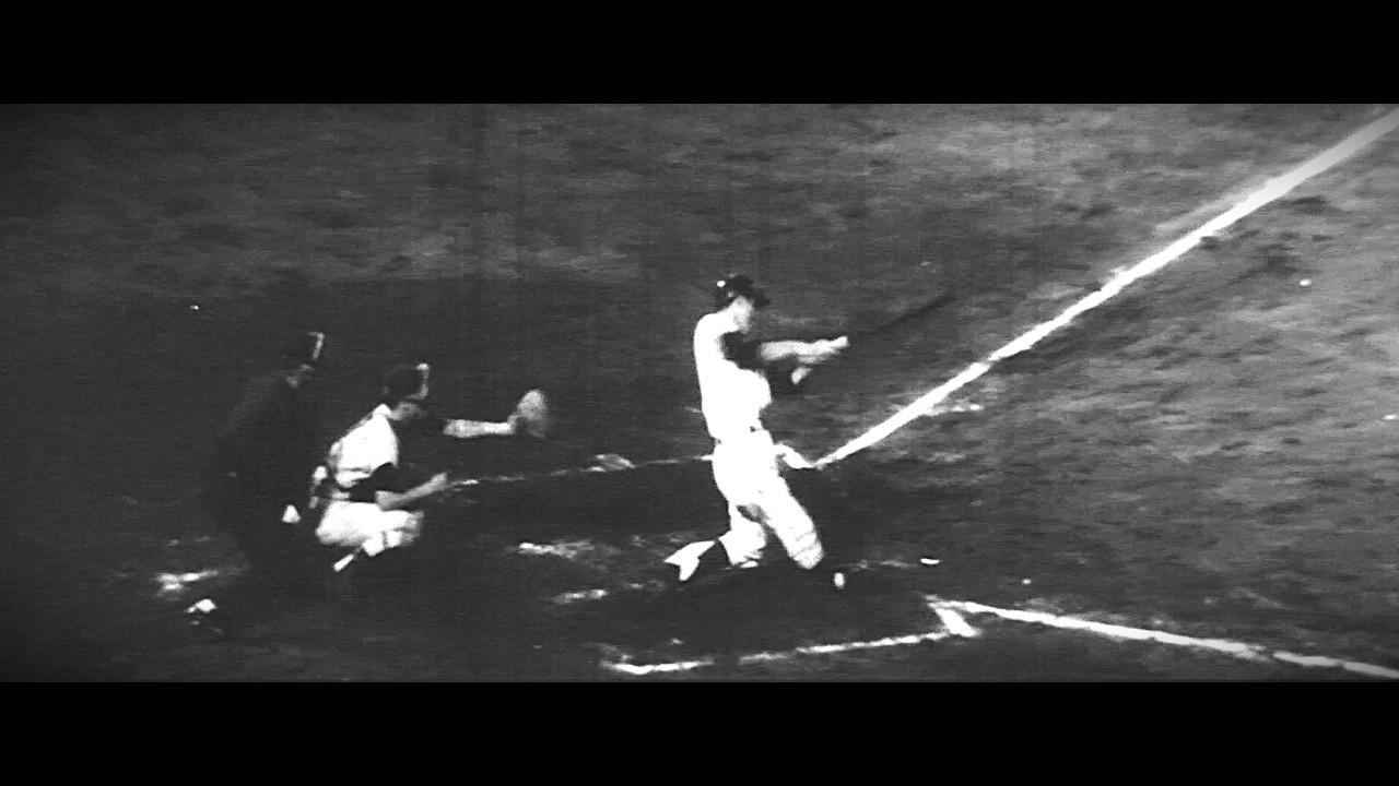 プロ野球 野村克也が2ホーマー！1960年 大毎vs南海 - YouTube