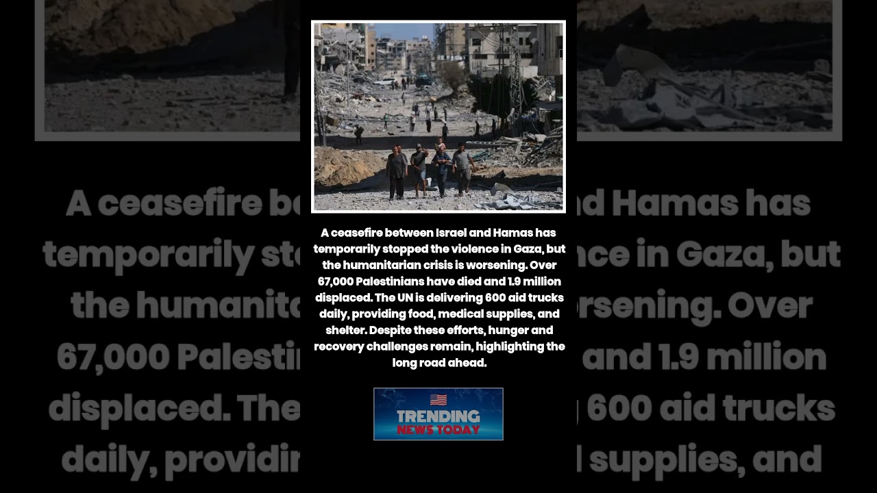 Gaza Ceasefire Brings Hope, But True Crisis Begins 