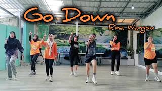 Go Down I Rina Wangsu I Zumba I Tiktok Viral I Senam Kreasi I Dance I Choreo Zin Devi
