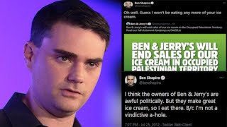 Ben Shapiro Gets EXPOSED For CANCELLING Ben & Jerry's Ice Cream After Calling Out Cancel Culture!