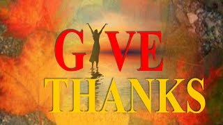 Giving Thanks   Celebrations Church 2016