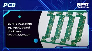 8L High Tg Pcb With Blind& Buried Vias