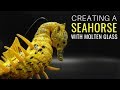 Glassblowing: GLASS SEAHORSE