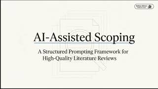 AI Assisted Scientometric Analysis