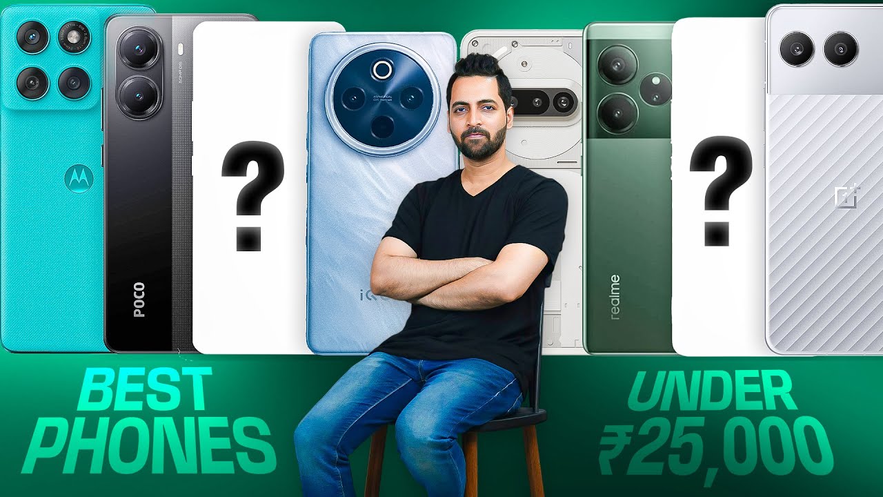 DON'T Miss These 5G Smartphones : Under ₹25,000 !