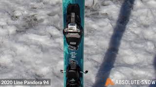 line pandora 94 with bindings