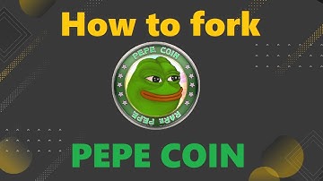 How to fork PEPE Coin on any Network | Source Code Included