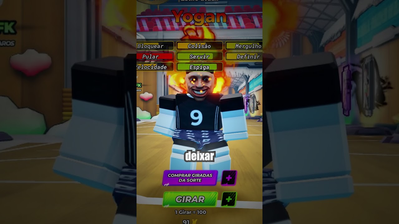 o NOVO ESTILO YOGAN do VOLLEYBALL LEGENDS é HORRÍVEL #roblox #curiosidades
