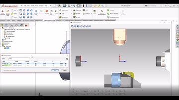 SolidCAM -  Machine Setup for Mill/Turn Machines