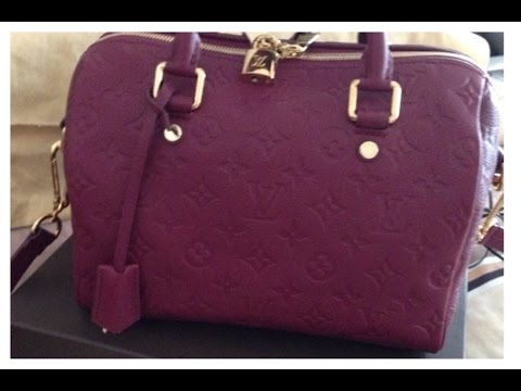 Louis Vuitton Empreinte Speedy B 25 REVIEW 