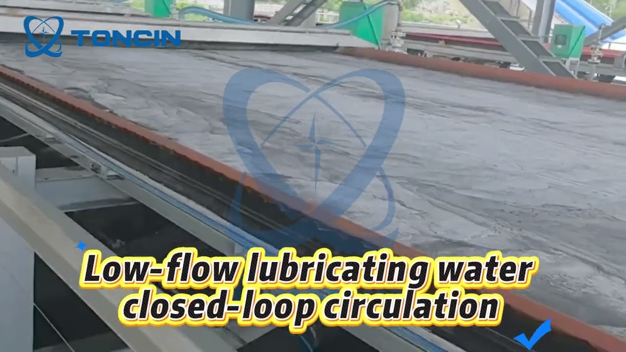 DU Rubber Belt Vacuum Filter-Southwest Phosphogypsum Project Site