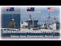 各国海軍からの紹介ビデオ その1 ～Videos from participating navies Part1～