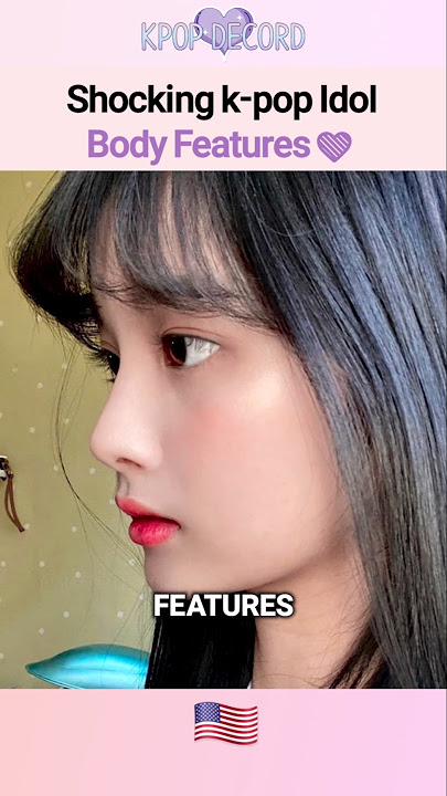 Shocking K-pop Idol Body Features #kpop #shorts