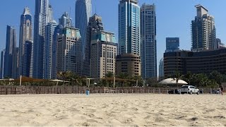 MARINA BEACH, DUBAI, JANUARY 2015