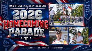 2026 ORMA Homecoming Parade & Drill Team Duet | Oak Ridge Military Academy