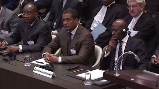 Equatorial Guinea calls on UN's highest court to end case against vice- president