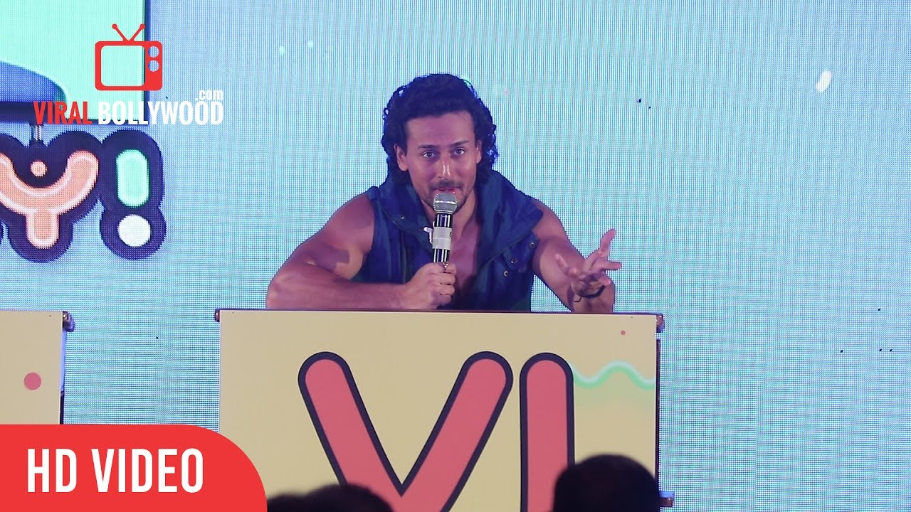 Tiger Shroff Full Speech | Sony YAY- A New Channel For kids Launch | Viralbollywood