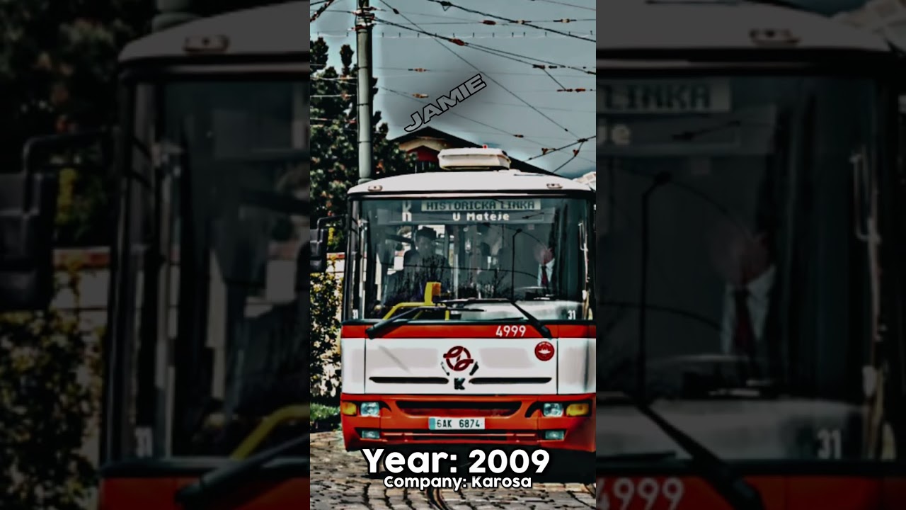 evolution of czech city buses