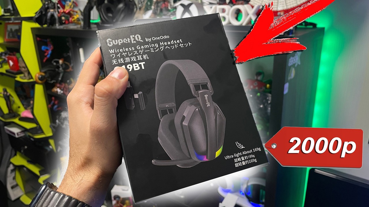 ГЕЙМЕРСКАЯ ГАРНИТУРА ДЛЯ XBOX/PLAYSTATION/NINTENDO ЗА 2.000руб. / EKSA SuperEQ G19BT