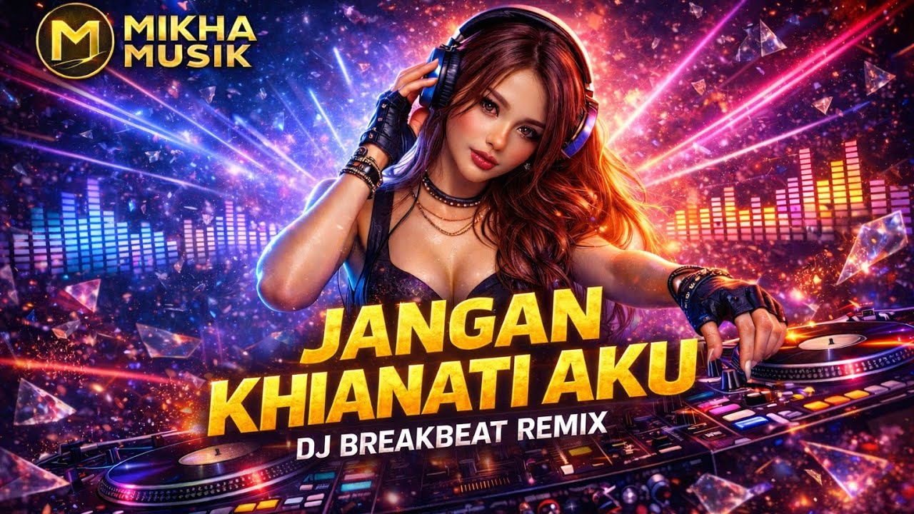 Jangan Khianati Aku - Azlan \u0026 The Typewriter | DJ Breakbeat Remix Full Bass