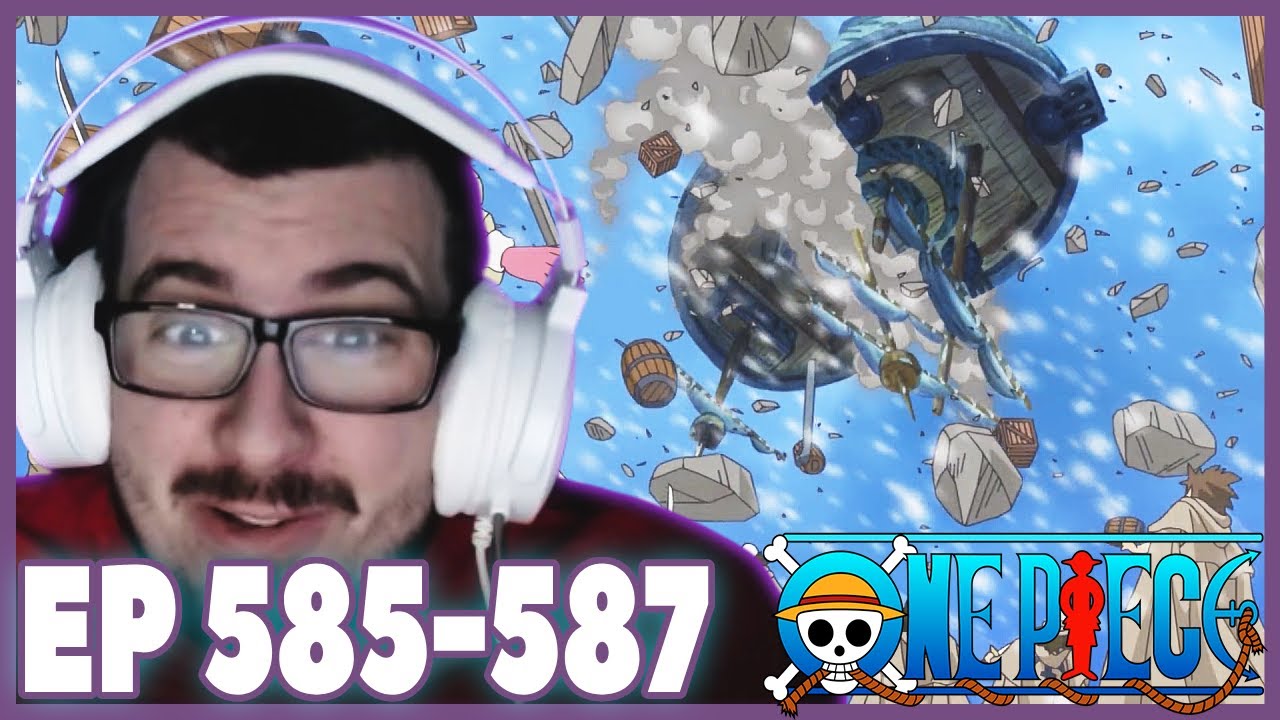 LAW VS SMOKER! LAW'S POWERS ARE INSANE! ONE PIECE EPISODES 585-587