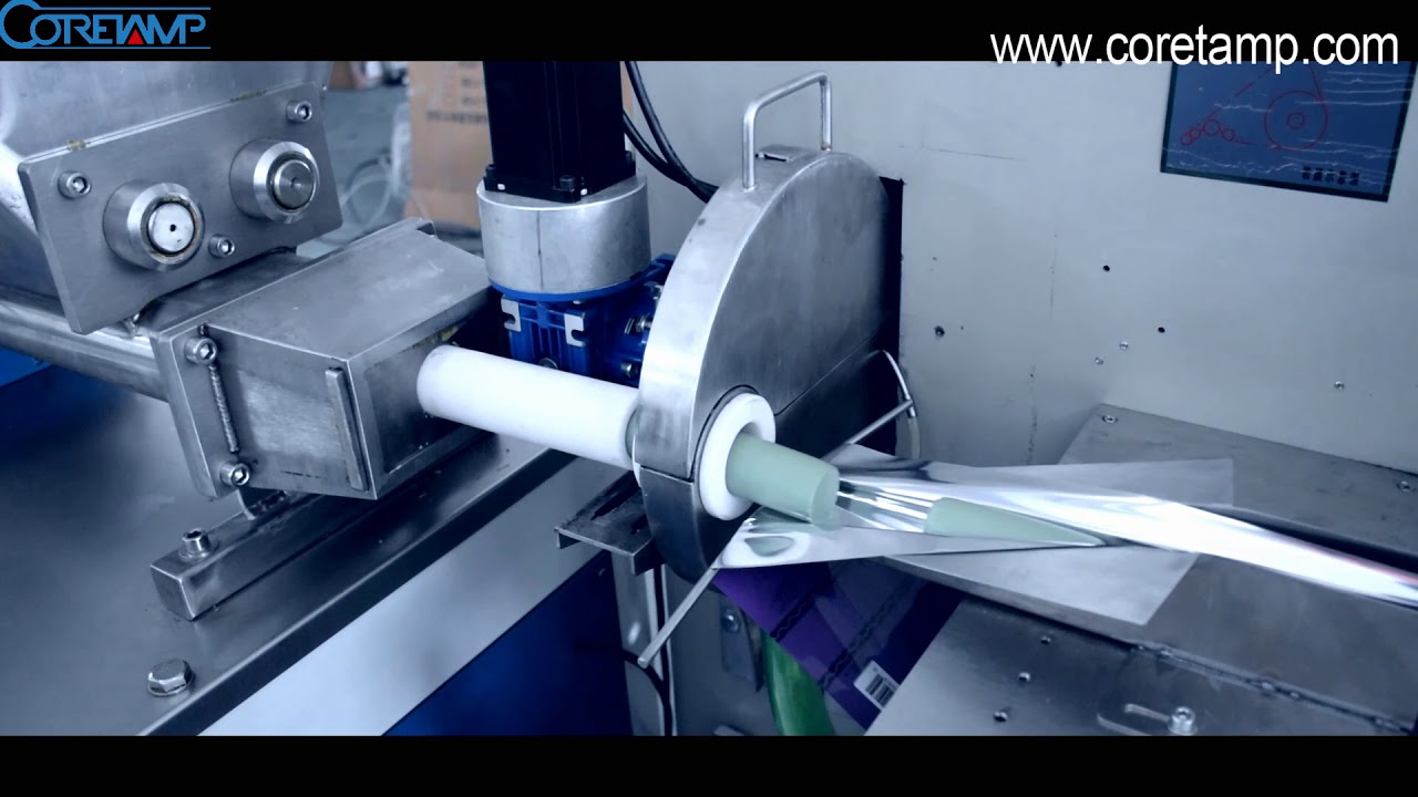 KT-250X dough clay making and flow packing machine with extruder