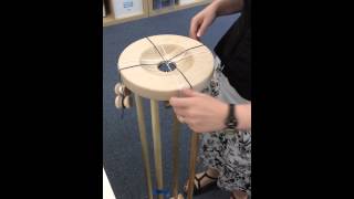 Edo Yatsu (basket weave kumihimo) demonstration on the marudai Profile