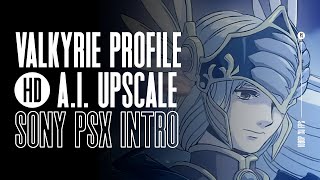 Valkyrie Profile - PS1 - AI Upscaled Intro Movie (1080p)