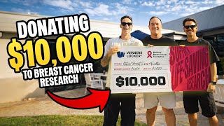 He WON $100,000 In Tax-Free Cash And Gave A Bit To Charity!