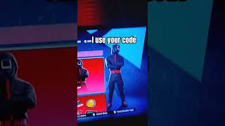 #fortnite I use your code and I&#39;m sub