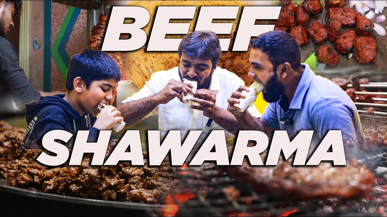 Beef Shawarma Chennai Beef Varieties 😋 Chennai Street Foods