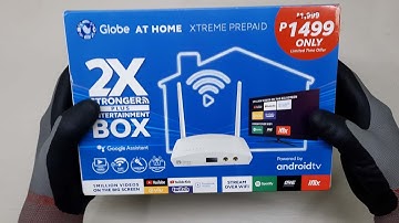 Globe AT HOME EXTREME PREPAID UNBOXING